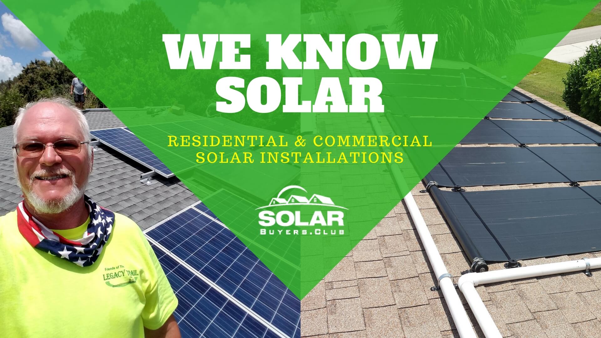 We know solar electric, solar hot water, solar pool heating for your home or business.