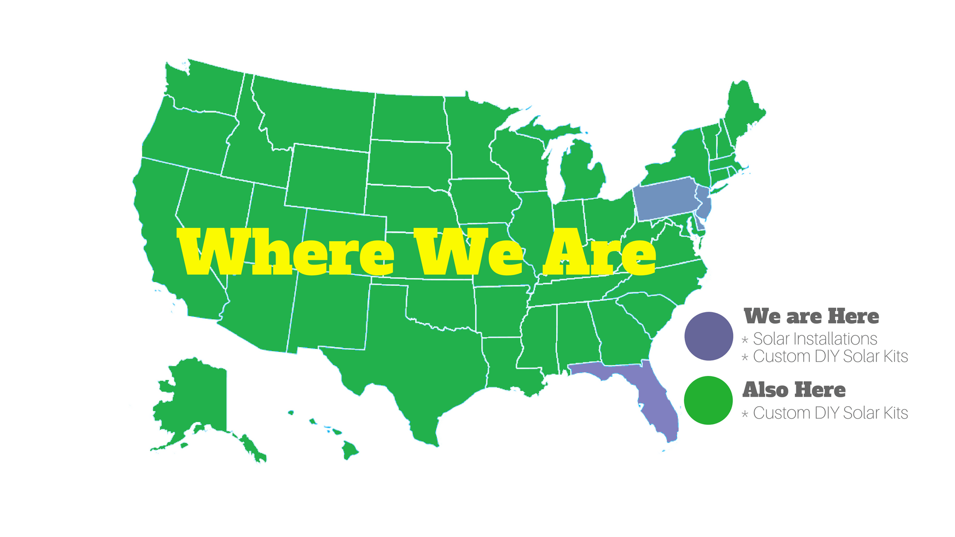 The US States Solar Buyers Club is currently operating in. 